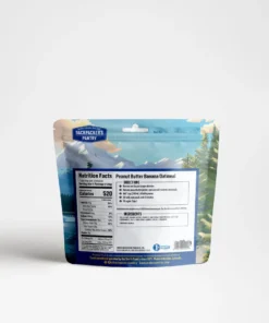 Backpacker's Pantry Peanut Butter Banana Oatmeal FOOD