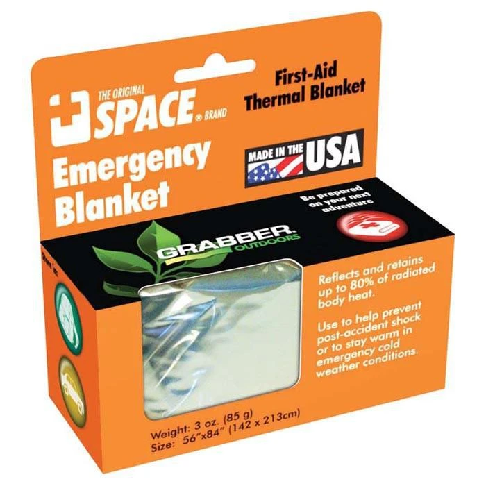 Liberty Mountain Emergency Blanket, Silver 3 Liberty Mountain Emergency Blanket, Silver