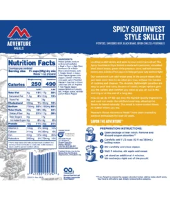 FOOD Mountain House Adventure Meal SW Skillet
