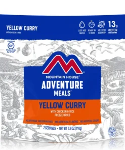Mountain House Adventure Meal Yellow Curry W/ Chicken FOOD