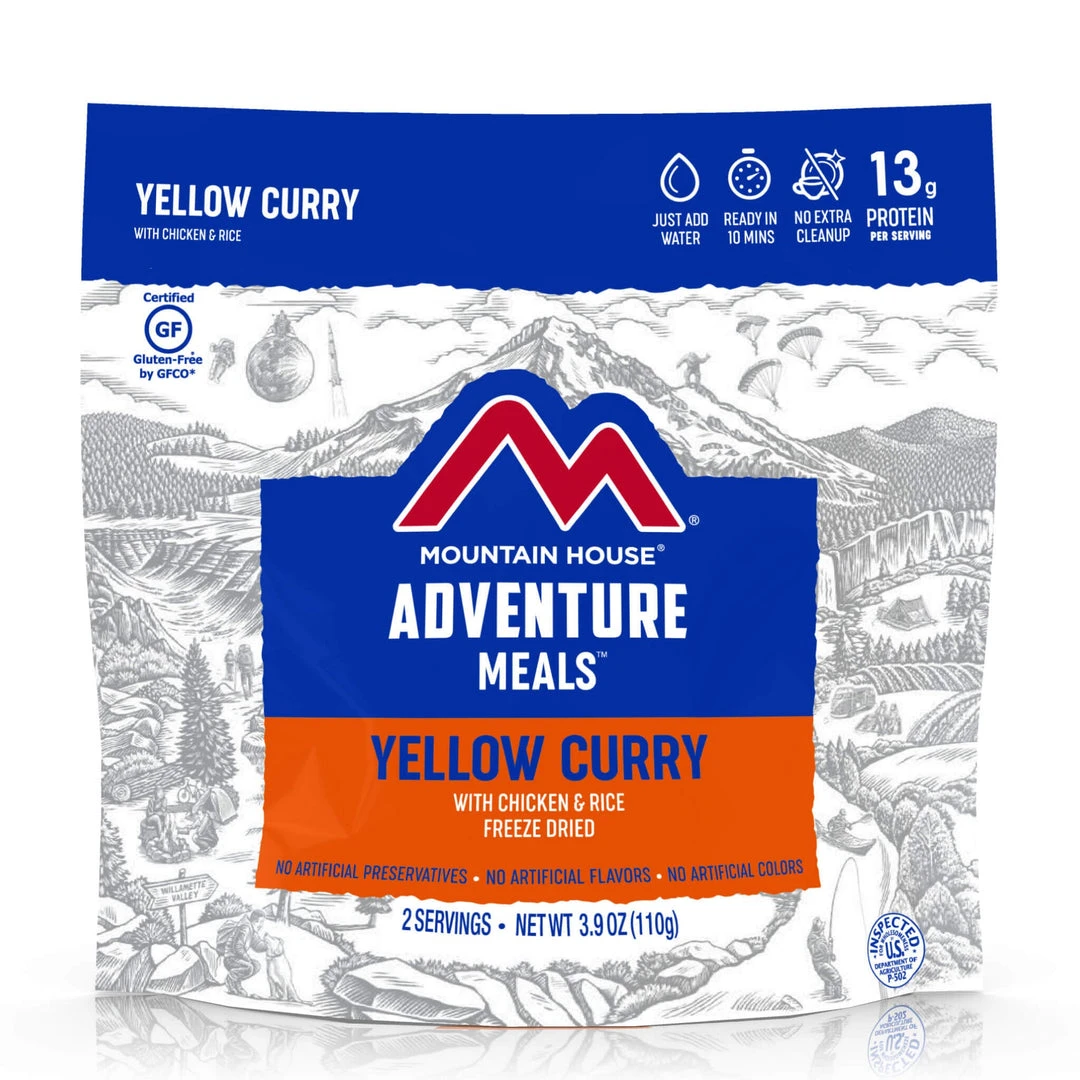 Mountain House Adventure Meal Yellow Curry W/ Chicken FOOD 3 Mountain House Adventure Meal Yellow Curry W/ Chicken FOOD