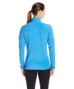 Adidas Outdoor Women's Hiking Reachout Fleece Jacket - (Ray Blue) CLEARANCE