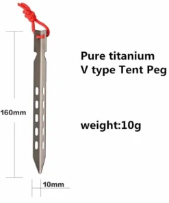 2 Foot Adventures Titanium Tent Stake (single) GEAR