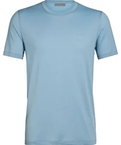 Icebreaker Men's Tech Lite Short Sleeve Crew Top - Waterfall
