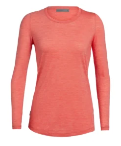 Icebreaker Women's Cool-Lite™ Sphere Long Sleeve Low Crew WEARABLES