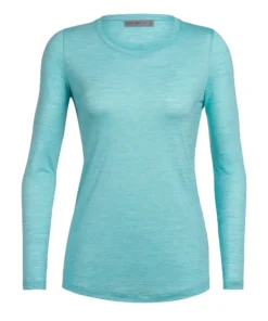 Icebreaker Women's Cool-Lite™ Sphere Long Sleeve Low Crew WEARABLES
