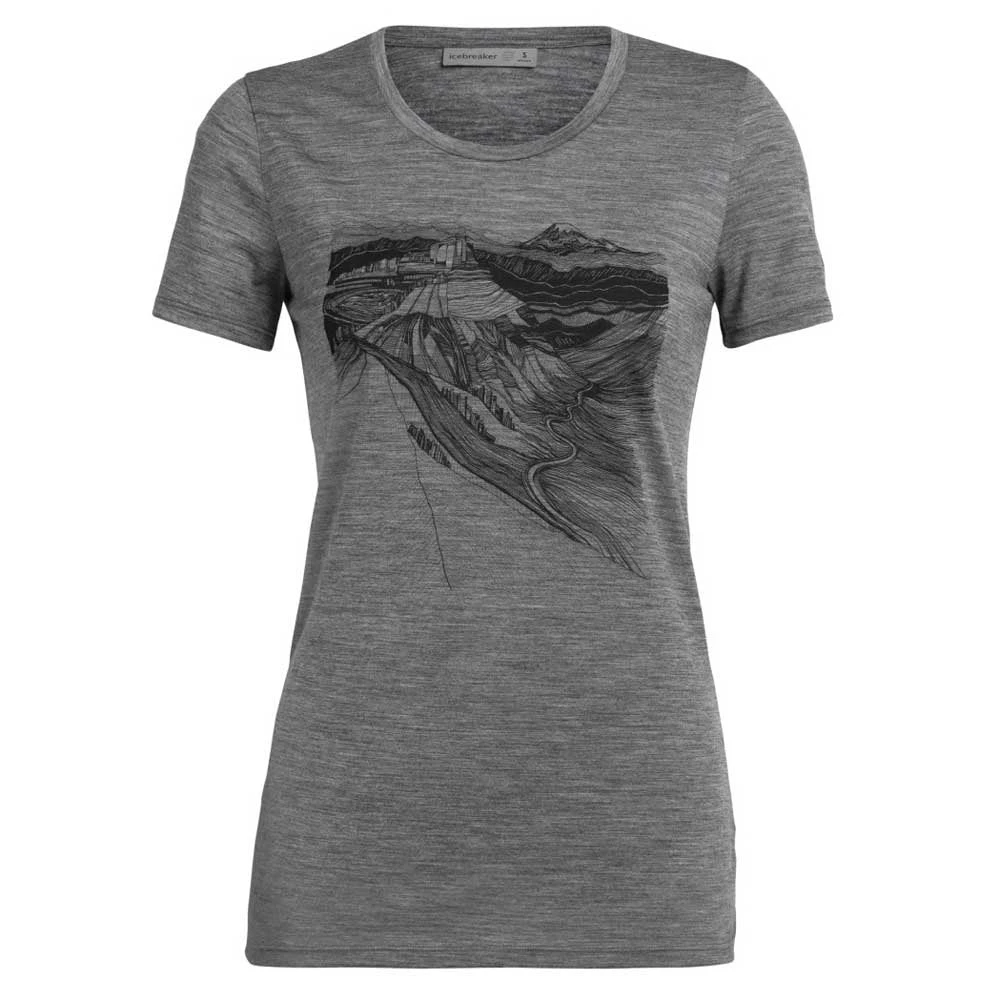 WEARABLES Icebreaker Women's Tech Lite Short Sleeve Crew Top - PCT Sketchbook 3 WEARABLES Icebreaker Women's Tech Lite Short Sleeve Crew Top - PCT Sketchbook