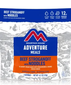 Mountain House Adventure Meal: Beef Stroganoff W/ Noodles