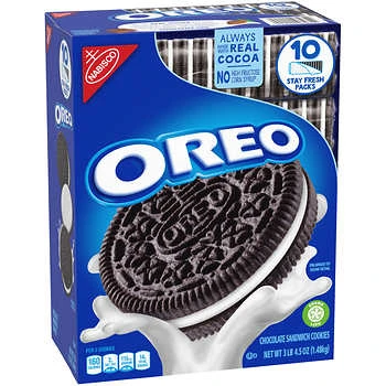 Costco Nabisco Oreo Chocolate Sandwich Cookies 3 Costco Nabisco Oreo Chocolate Sandwich Cookies
