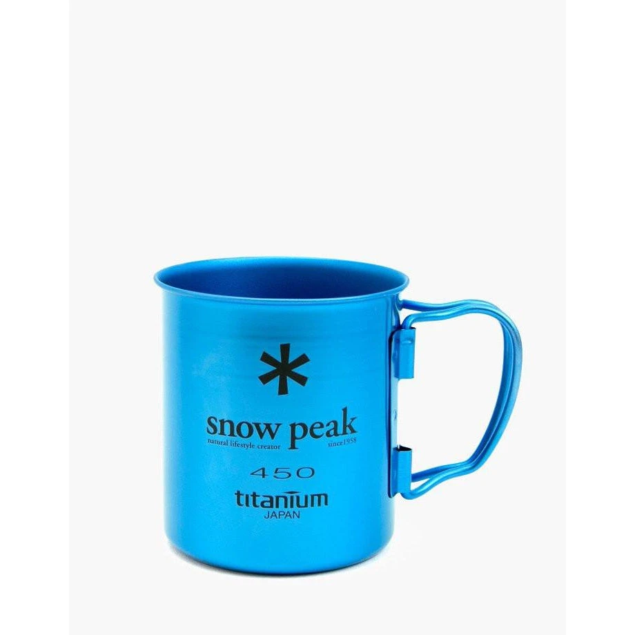 GEAR Snow Peak Titanium Singe Wall Colored Cup, 450 4 GEAR Snow Peak Titanium Singe Wall Colored Cup, 450