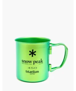 GEAR Snow Peak Titanium Singe Wall Colored Cup, 450