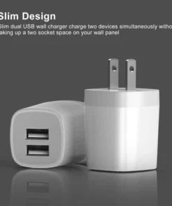 2 Foot Adventures ACCESSORIES Dual USB Wall Charger By Vogek