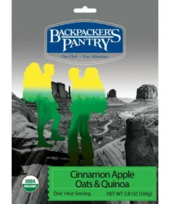 FOOD Backpacker's Pantry Organic Cinnamon Apple Oats & Quinoa