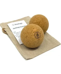 RAWLOGY Eco CORKscious 100% Recycled Cork Massage Balls ACCESSORIES
