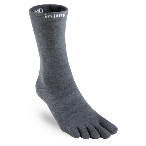 Injinji NuWool Liner Crew Socl 3 Injinji NuWool Liner Crew Socl