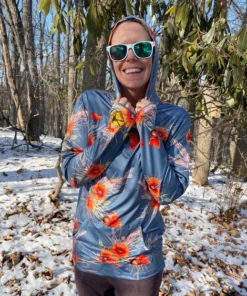 Town Shirt Hooded Sun Shirt