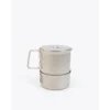 GEAR Snow Peak Titanium Mini Solo Cookset