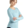 Icebreaker Women's Merino Sphere II Long Sleeve T-Shirt Base Layers