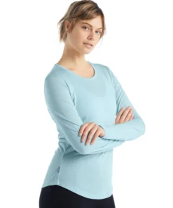 Icebreaker Women's Merino Sphere II Long Sleeve T-Shirt Base Layers