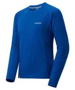 Montbell Men's Merino Wool Plus Light Long Sleeve T